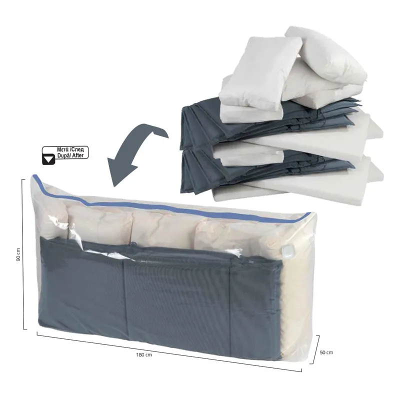 Sac de depozitare cu vid, 180x50x90cm