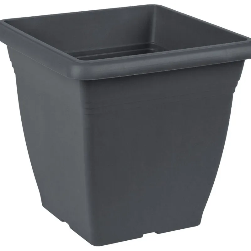 Farfurie Patrata pentru Ghivei Antracit 28x28x5cm – poza 3