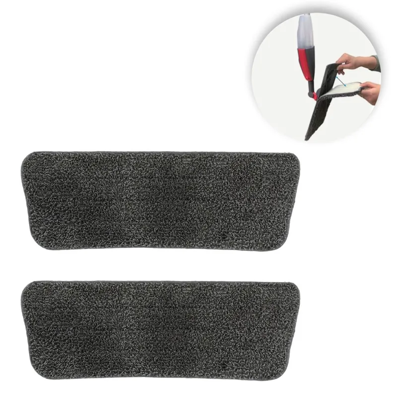 Lavete de rezervă pentru mop, 41x14.5 cm, set de 2 bucăți