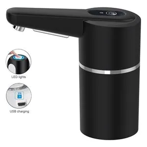 Pompă electrică cu buton tactil, dozator pentru bidon de apă