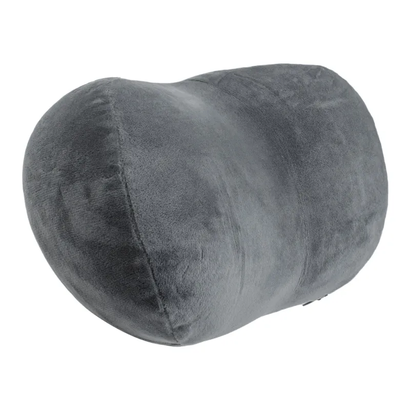 Pernă cervicală din spumă cu husă catifelată, suport ergonomic pentru gât