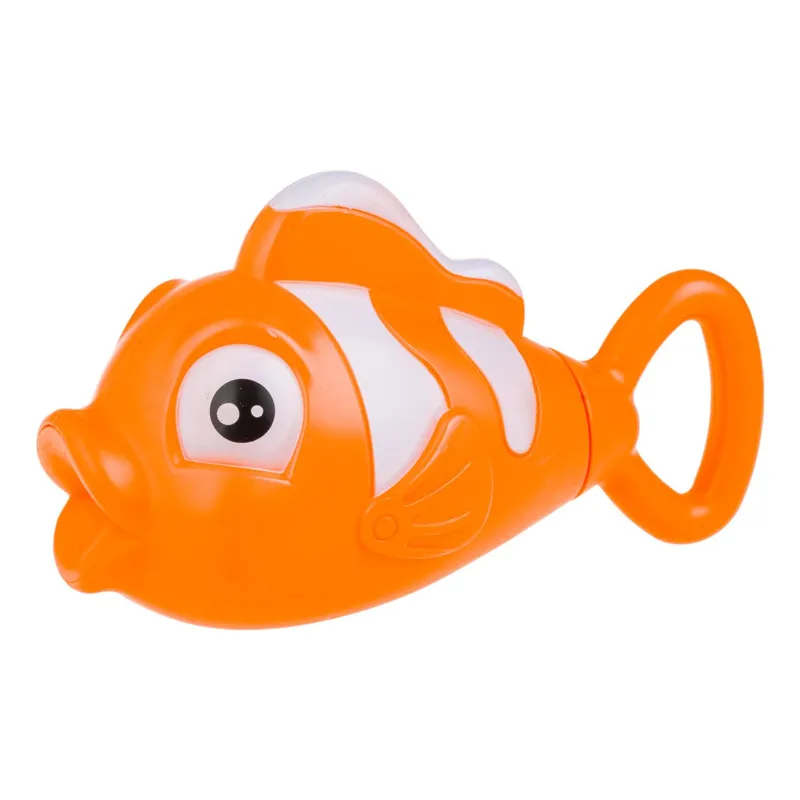 Pistol de apă cu model pește, 20 cm, portocaliu