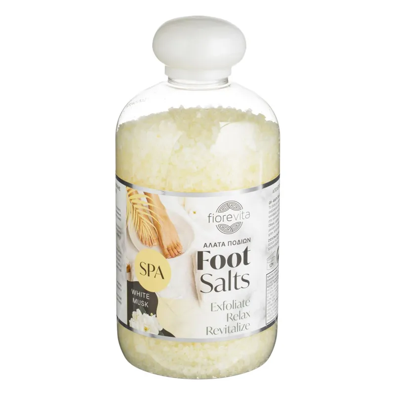Sare de baie pentru picioare cu aroma White Musk, 600g