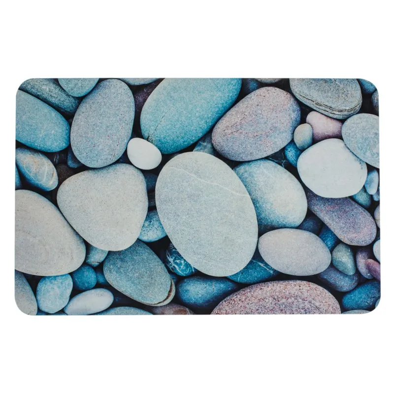 Covoras de baie extra absorbant 60x40 cm multicolor