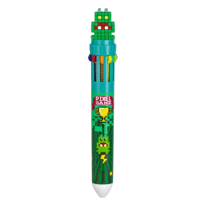 Marcador Pixelat Gaming cu 10 Culori pentru Creativitate