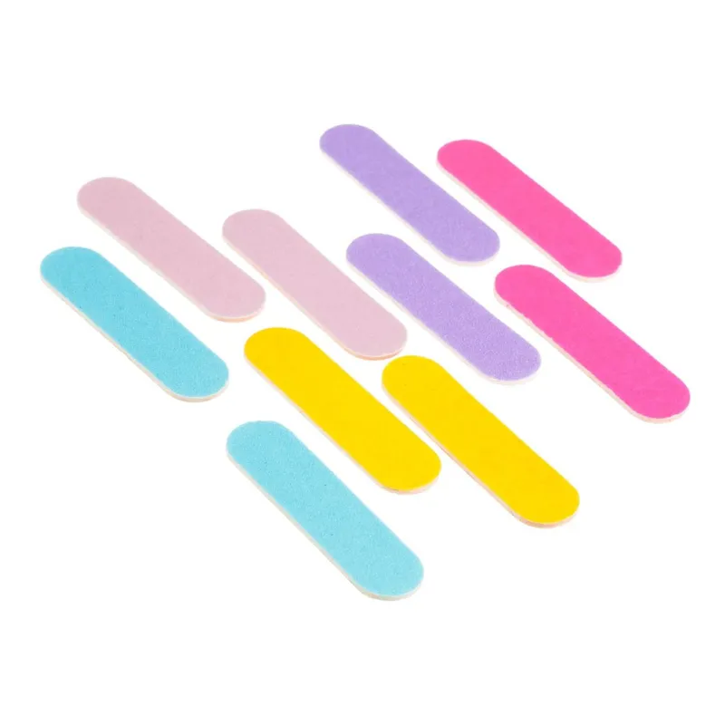Pile de unghii din hârtie set 10 bucăți multicolore 5x1 cm
