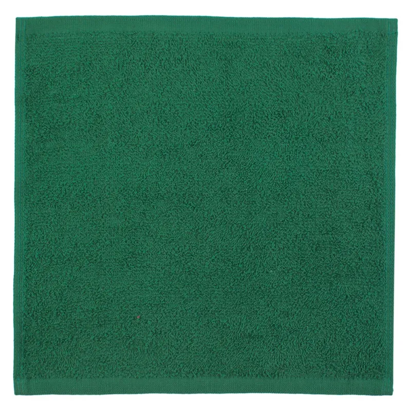 Prosop de mâini din bumbac verde 30x30cm, 380 GSM