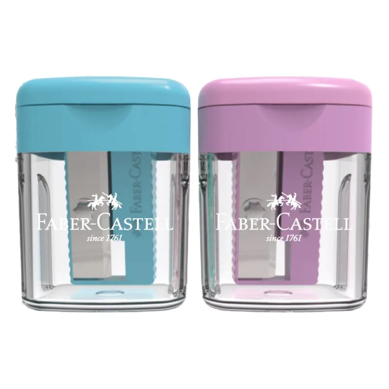 Set Ascutitori Mini cu Rezervor, 2 buc, Bleu si Roz