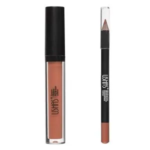 Set Luciu de Buze Mat & Creion de Buze Bej Deschis 3.8 ml