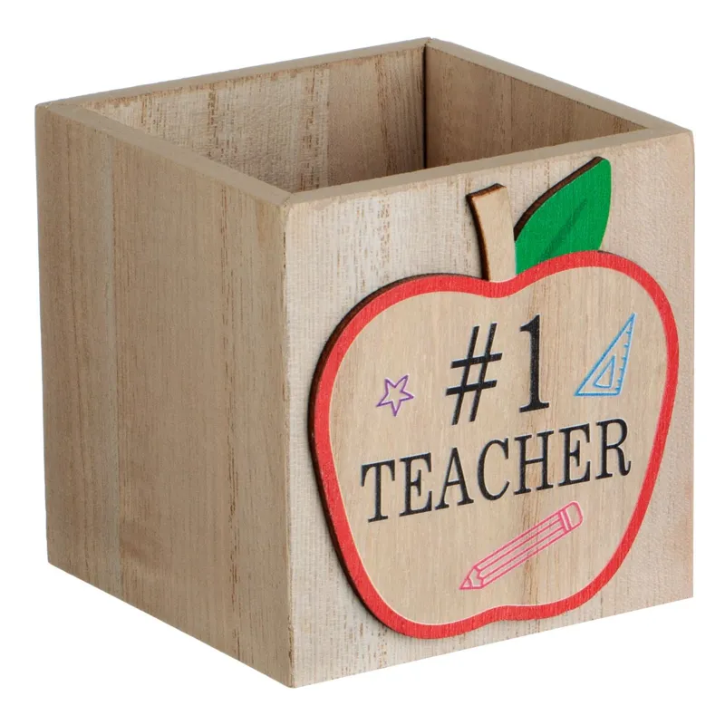 Suport Pixuri din Lemn, 9x9x9cm – poza 2