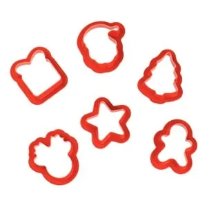 Forme din Plastic pentru Biscuiti și Decorațiuni Detaliate