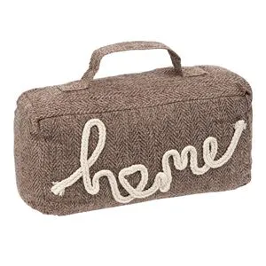 Opritor Usa Textil Maro Bej cu Maner și Imprimeu Home