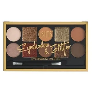 Paletă Machiaj cu 10 Farduri de Ochi Maro Mat & Glitter, 6g – poza 2