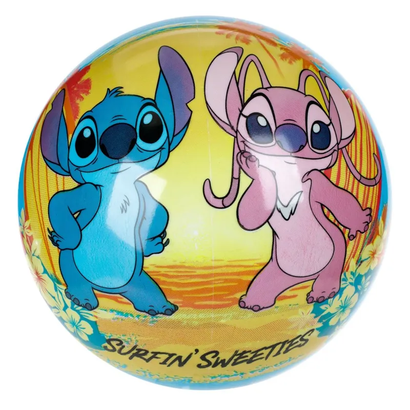 Mingea de plajă din plastic cu personaje Stitch