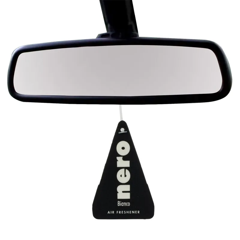 Odorizant Auto Triunghiular cu Aroma de Iasomie, Negru