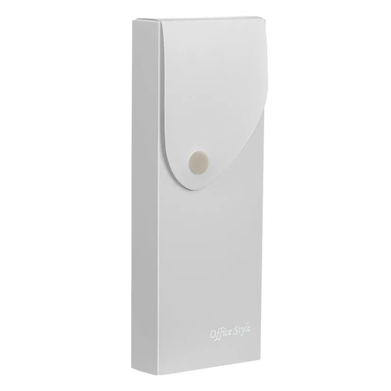 Penar din Plastic Soft Touch cu Capsa, Gri