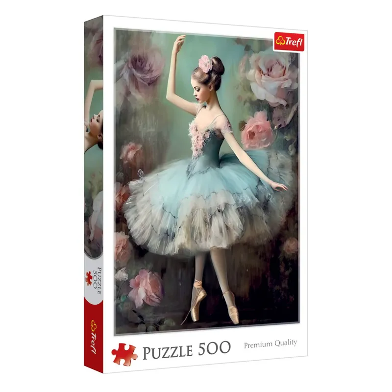 Puzzle Balerina Vintage 500 de Piese Multicolor
