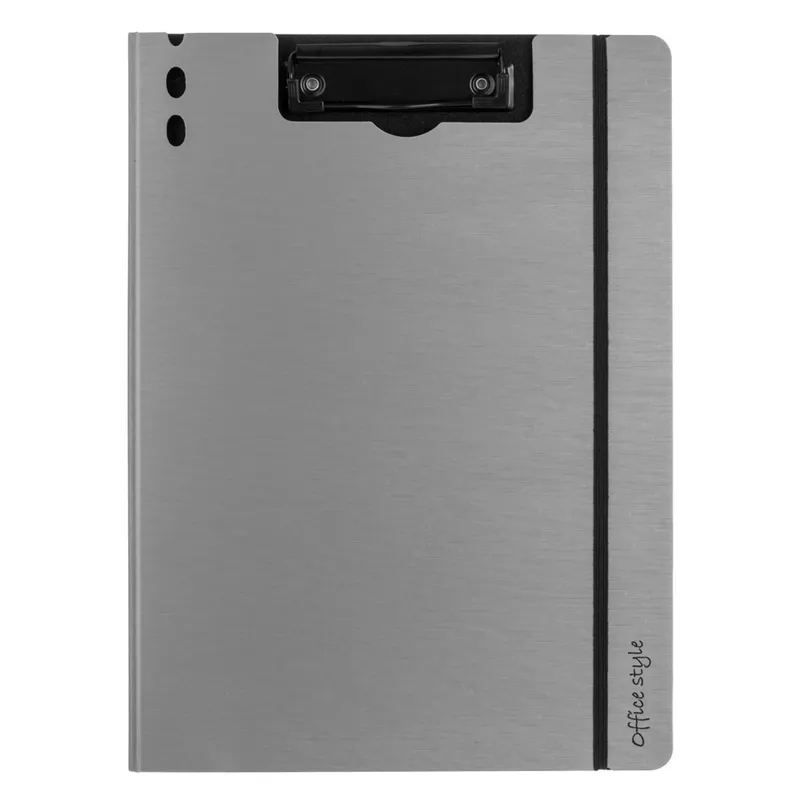 Clipboard A4 cu Coperta Argintie si Elastic