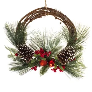 Coronită Decorativă de Crăciun Completă – Decorațiuni Festive