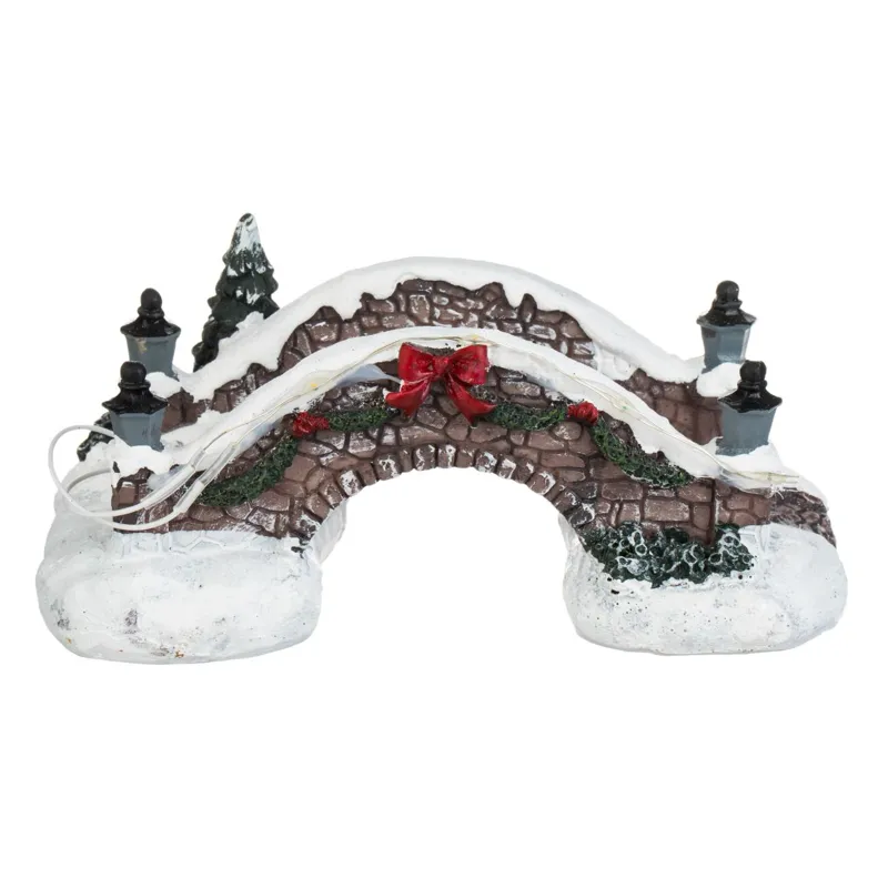 Pod înzăpezit cu LED pentru decorul satului de Crăciun