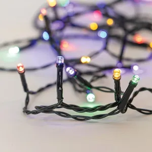 Instalare Lumini LED cu 60 Becuri pentru Decorațiuni de Crăciun