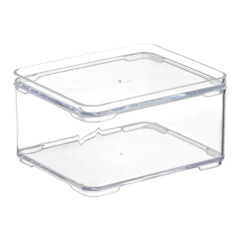 Cutie de Organizare Modulară din Plastic Transparent Stivuibilă