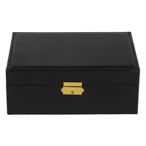 Cutie Organizator Bijuterii cu 2 Nivele și Lacăt, 23x17x9cm – poza 4