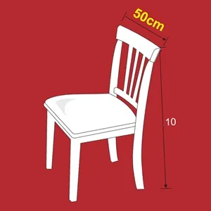 Husa Decorativa pentru Scaun de Crăciun cu Cap 3D Mos Crăciun – poza 6