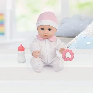Papusa Bebelus cu Accesorii & Marsupiu pentru Plimbare 30cm – poza 5