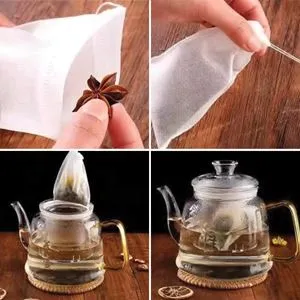 Filtre plicuri pentru ceai, 100 buc