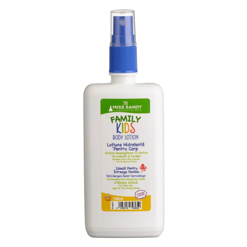 Lotiune Hidratanta cu Aroma de Lavanda si Eucalipt, 100 ml