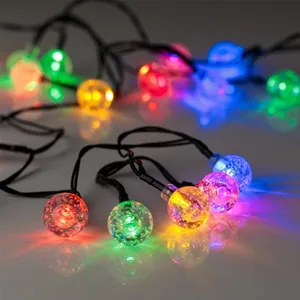 Set 20 Becuri LED Sfere Acrilice cu Baterii – Decorați Casa