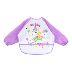 Bavetă cu Maneci Unicorn pentru Copii