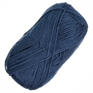 Fir de Tricotat Acrilic, 100g, Albastru, 215m