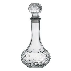 Sticlă transparentă cu model reliefat pentru lichior