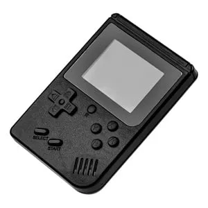Consolă de jocuri portabilă, 400 de jocuri, 2 jucători, 7,5x2x11,5 cm, Negru – poza 2