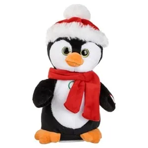 Pinguin Interactiv de Craciun cu Muzică și Mișcare
