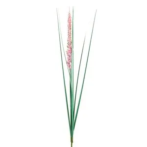 Ramură artificială de lavandă roz, 75cm, pentru decorarea spațiilor