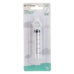 Irigator nazal tip seringa cu varf din silicon, 10 ml, pentru sugari si copii – poza 3