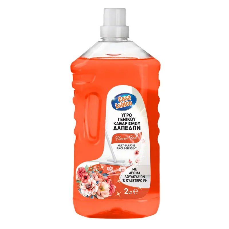 Solutie de curatat podele cu aroma de flori, 2L