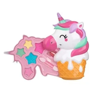 Set Machiaj Unicorn pentru Copii cu Fard de Ochi și Ruj de Buze