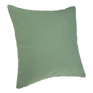 Față de Pernă Decorativă Verde 40x40 cm cu Fermoar – poza 4