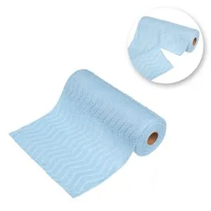 Lavete din microfibră în rolă, 30 bucăți, Albastru