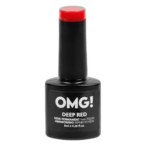 Oja de unghii semipermanentă roșu intens, 8 ml