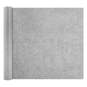 Tapet Autocolant Gri cu Model Ciment, 300x45 cm, PVC