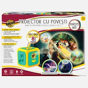 Proiector cu povești și melodii de leagăn pentru somn plăcut – poza 4
