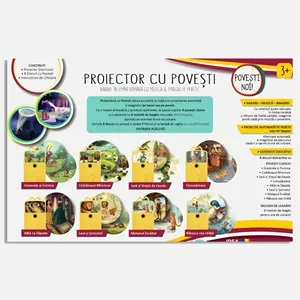Proiector cu povești și melodii de leagăn pentru somn plăcut – poza 5