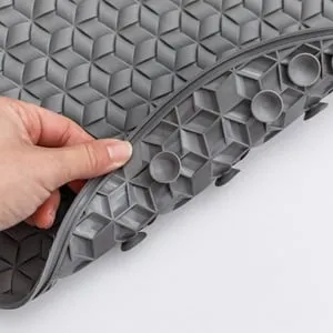 Covor de baie antiderapant cu cuburi 3D pentru duș și baie – poza 3