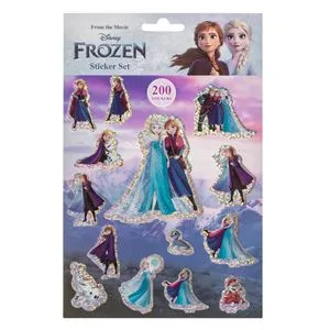 Set Autocolante Frozen Multicolor pentru Copii