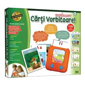 Joc Educativ Electronic cu Carti Vorbitoare pentru Copii